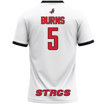 Fairfield - NCAA Women's Lacrosse : Haley Burns - Lacrosse Jersey White