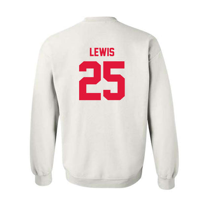 Fairfield - NCAA Men's Lacrosse : Jonathan Lewis - Crewneck Sweatshirt Classic Shersey