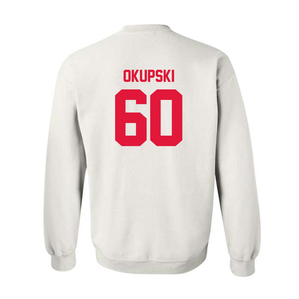 Fairfield - NCAA Men's Lacrosse : John Okupski - Crewneck Sweatshirt Classic Shersey