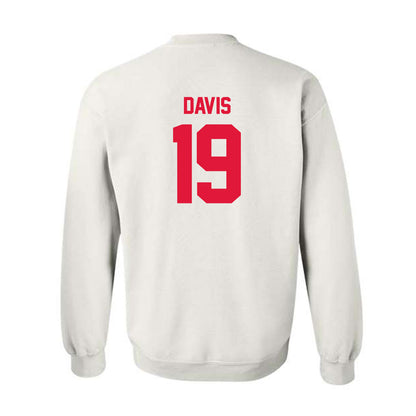 Fairfield - NCAA Men's Lacrosse : Daniel Davis - Crewneck Sweatshirt Classic Shersey