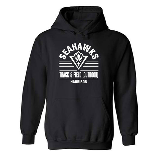 UNC Wilmington - NCAA Men's Track & Field : Travis Harrison - Hooded Sweatshirt Classic Fashion Shersey