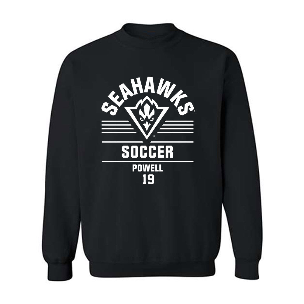 UNC Wilmington - NCAA Men's Soccer : Caleb Powell - Crewneck Sweatshirt Classic Fashion Shersey