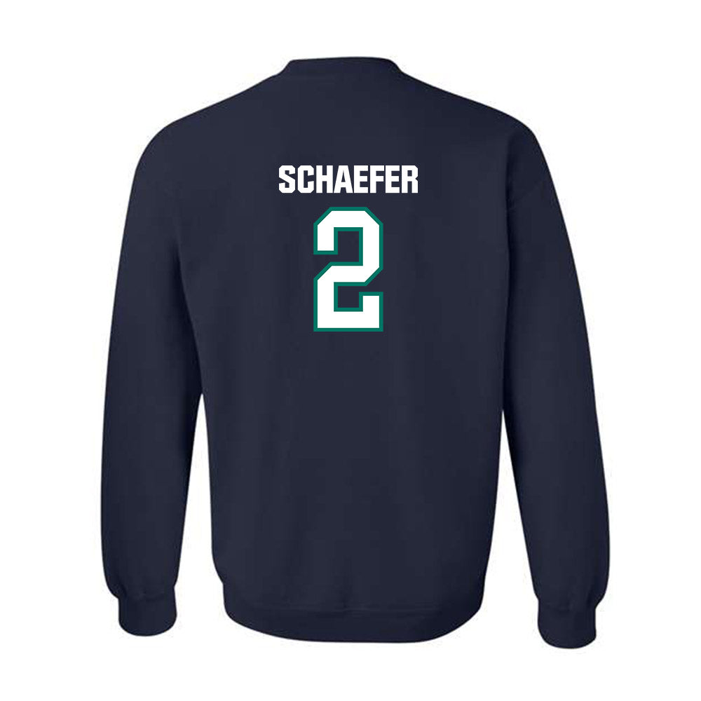 UNC Wilmington - NCAA Baseball : Dylan Schaefer - Crewneck Sweatshirt Classic Shersey