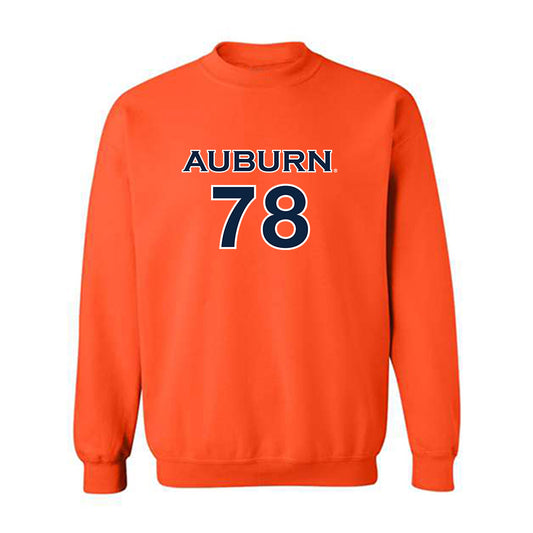 Auburn - NCAA Women's Soccer : Jenna Sapong - Orange Replica Shersey Sweatshirt