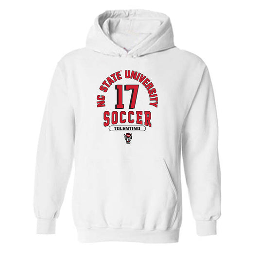 NC State - NCAA Men's Soccer : Caden Tolentino - Classic Fashion Shersey Hooded Sweatshirt