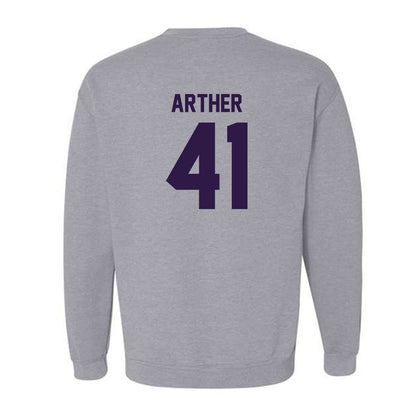 Kansas State - NCAA Baseball : Adam Arther - Crewneck Sweatshirt Classic Shersey