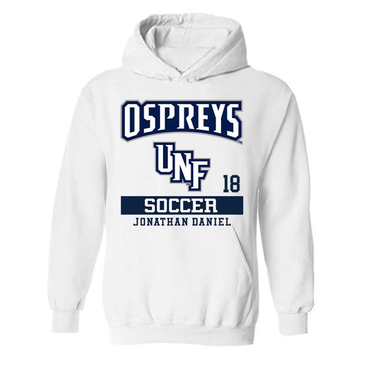 UNF - NCAA Men's Soccer : Jonathan Daniel - Hooded Sweatshirt Classic Fashion Shersey