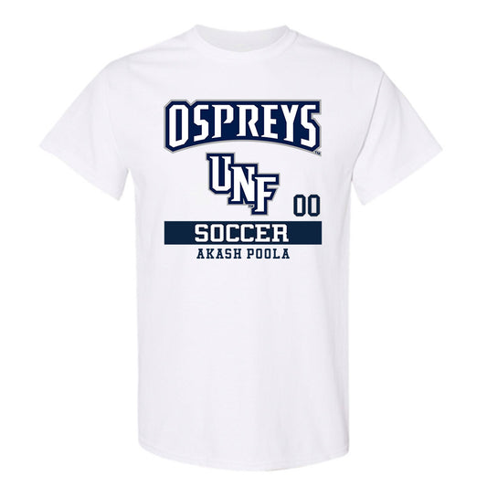 UNF - NCAA Men's Soccer : Akash Poola - T-Shirt Classic Fashion Shersey