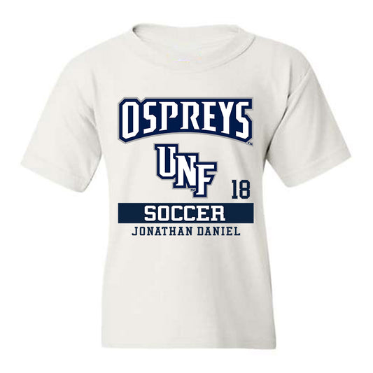 UNF - NCAA Men's Soccer : Jonathan Daniel - Youth T-Shirt Classic Fashion Shersey