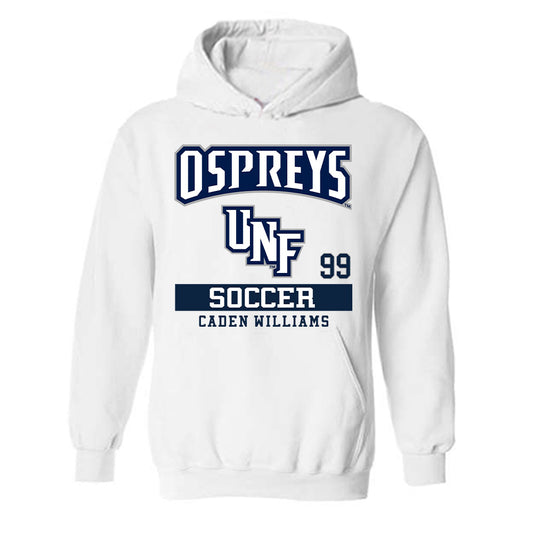 UNF - NCAA Men's Soccer : Caden Williams - Hooded Sweatshirt Classic Fashion Shersey