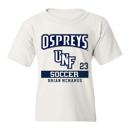 UNF - NCAA Men's Soccer : Brian Mcmanus - Youth T-Shirt Classic Fashion Shersey