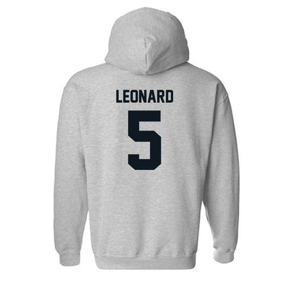 UNF - NCAA Baseball : Cal Leonard - Hooded Sweatshirt Classic Shersey