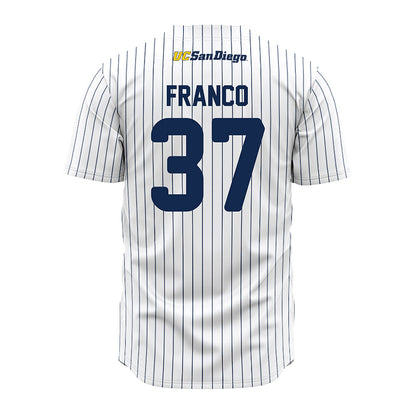 UCSD - NCAA Baseball : Xavier Franco - Baseball Jersey