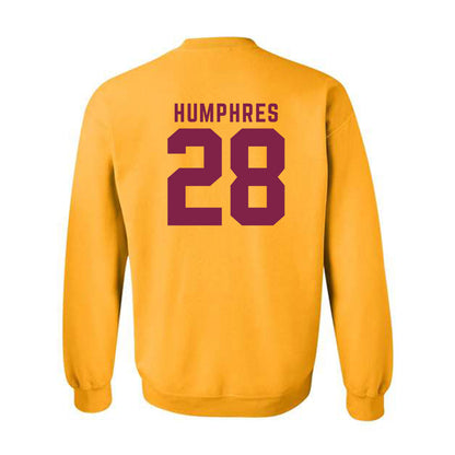 Arizona State - NCAA Baseball : Austin Humphres - Crewneck Sweatshirt Classic Shersey