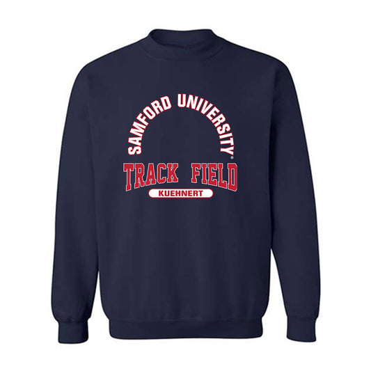 Samford - NCAA Men's Track & Field : Max Kuehnert - Crewneck Sweatshirt Classic Fashion Shersey
