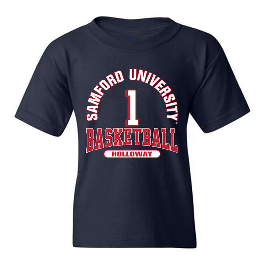 Samford - NCAA Men's Basketball : Joshua Holloway - Youth T-Shirt Classic Fashion Shersey