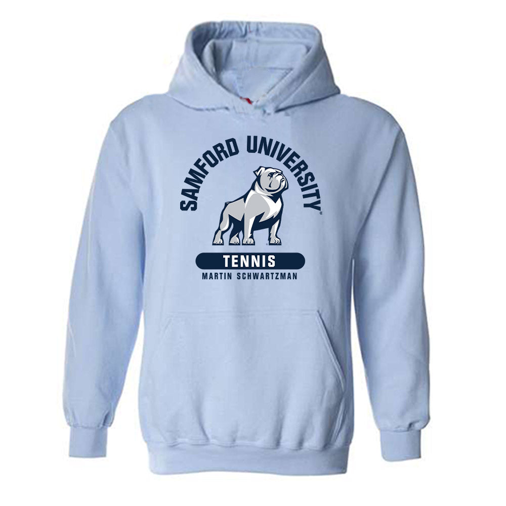 Samford - NCAA Men's Tennis : Martin Schwartzman - Hooded Sweatshirt Classic Fashion Shersey