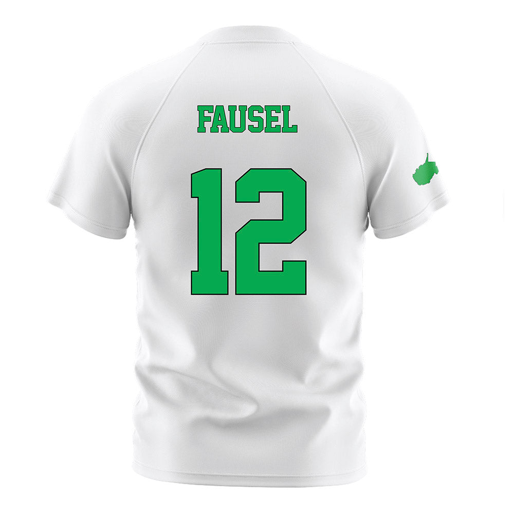 Marshall - NCAA Women's Soccer : Kellyn Fausel - White Soccer Jersey