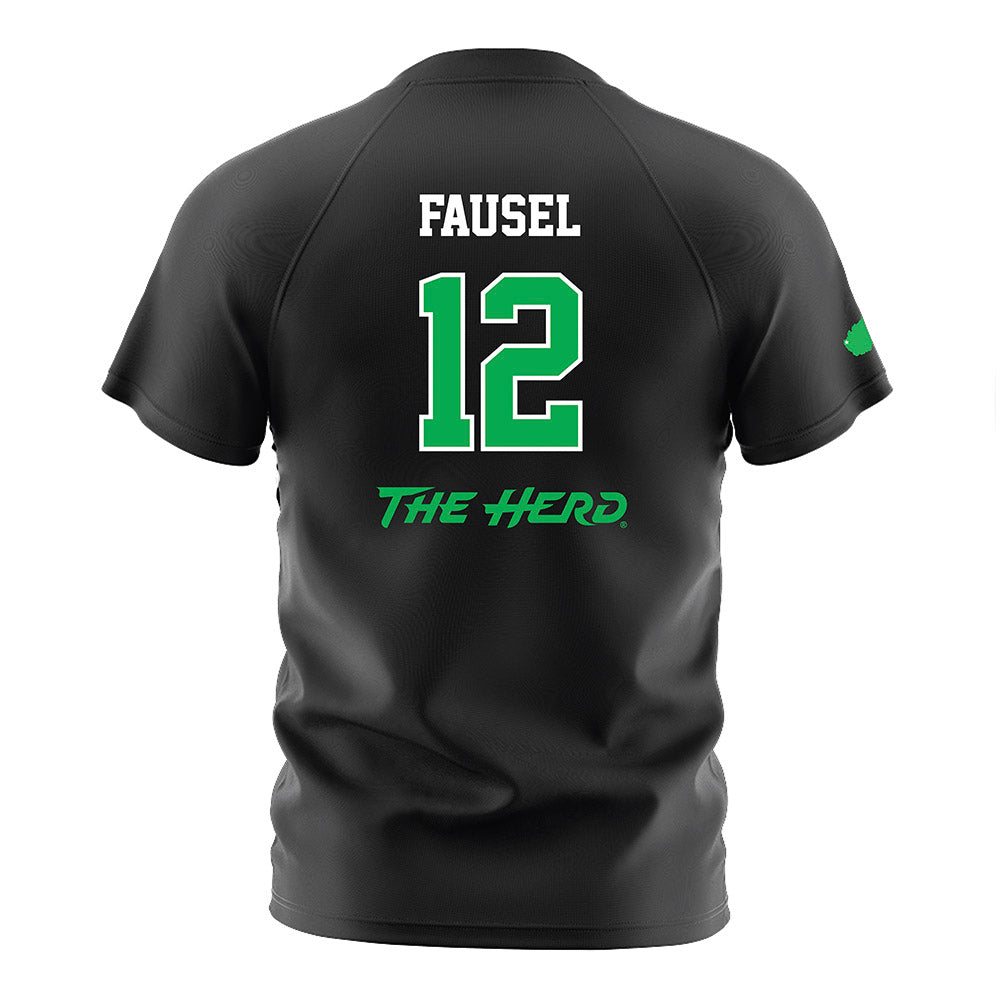 Marshall - NCAA Women's Soccer : Kellyn Fausel - Black Soccer Jersey