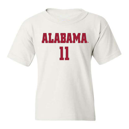 Alabama - NCAA Women's Soccer : Cali Brewer - Youth T-Shirt Replica Shersey