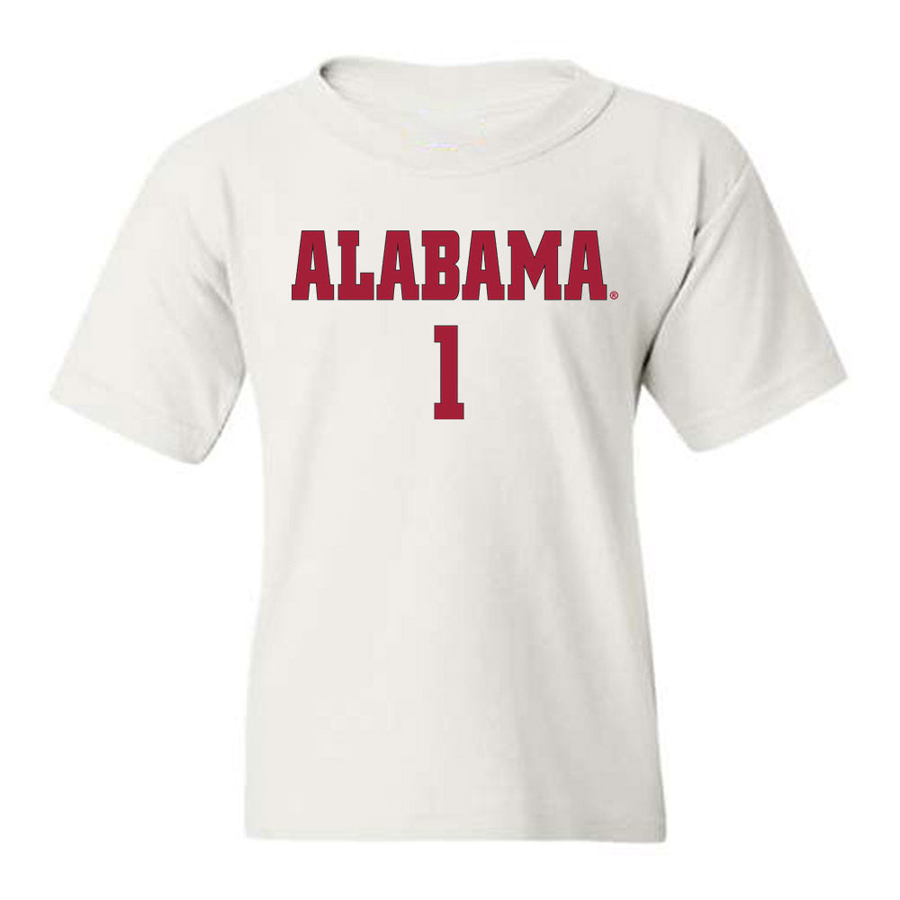 Alabama - NCAA Women's Soccer : Coralie Lallier - Youth T-Shirt Replica Shersey