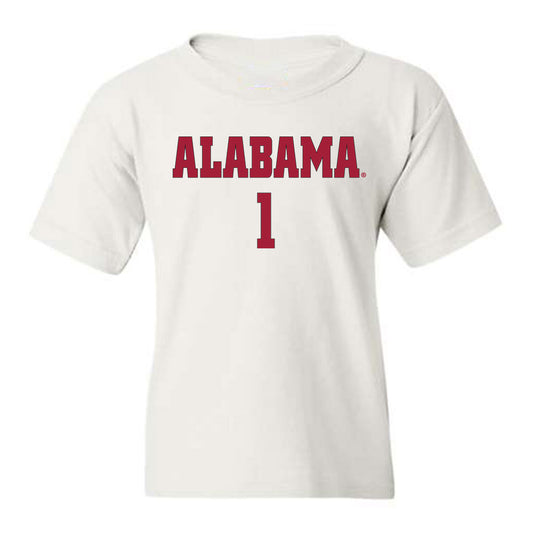 Alabama - NCAA Women's Soccer : Coralie Lallier - Youth T-Shirt Replica Shersey