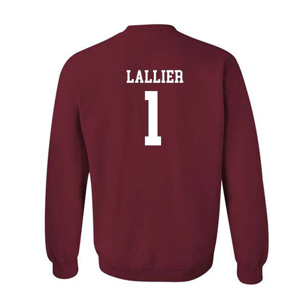 Alabama - NCAA Women's Soccer : Coralie Lallier - Crewneck Sweatshirt Replica Shersey