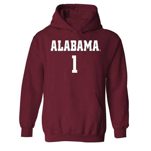 Alabama - NCAA Women's Soccer : Coralie Lallier - Hooded Sweatshirt Replica Shersey