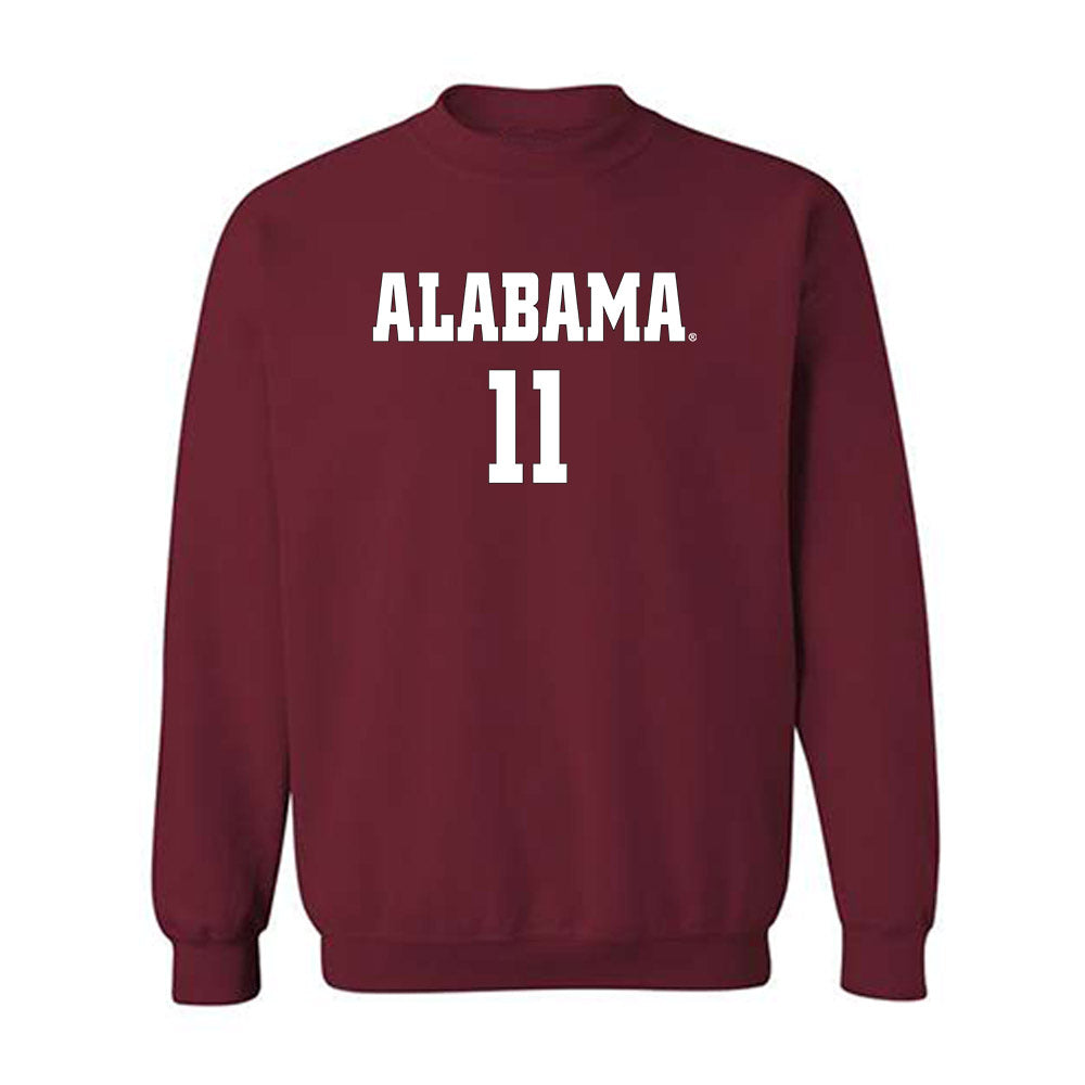 Alabama - NCAA Women's Soccer : Cali Brewer - Crewneck Sweatshirt Replica Shersey