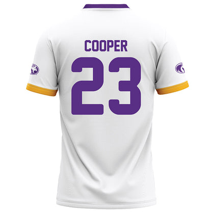 North Alabama - NCAA Football : Kaden Cooper - White Football Jersey