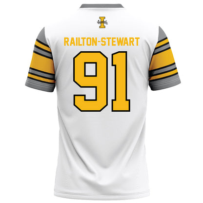 Idaho - NCAA Football : Malakai Railton-Stewart - White Replica Jersey Football Jersey