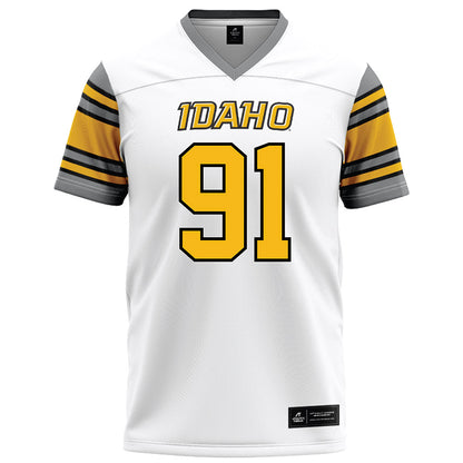 Idaho - NCAA Football : Malakai Railton-Stewart - White Replica Jersey Football Jersey