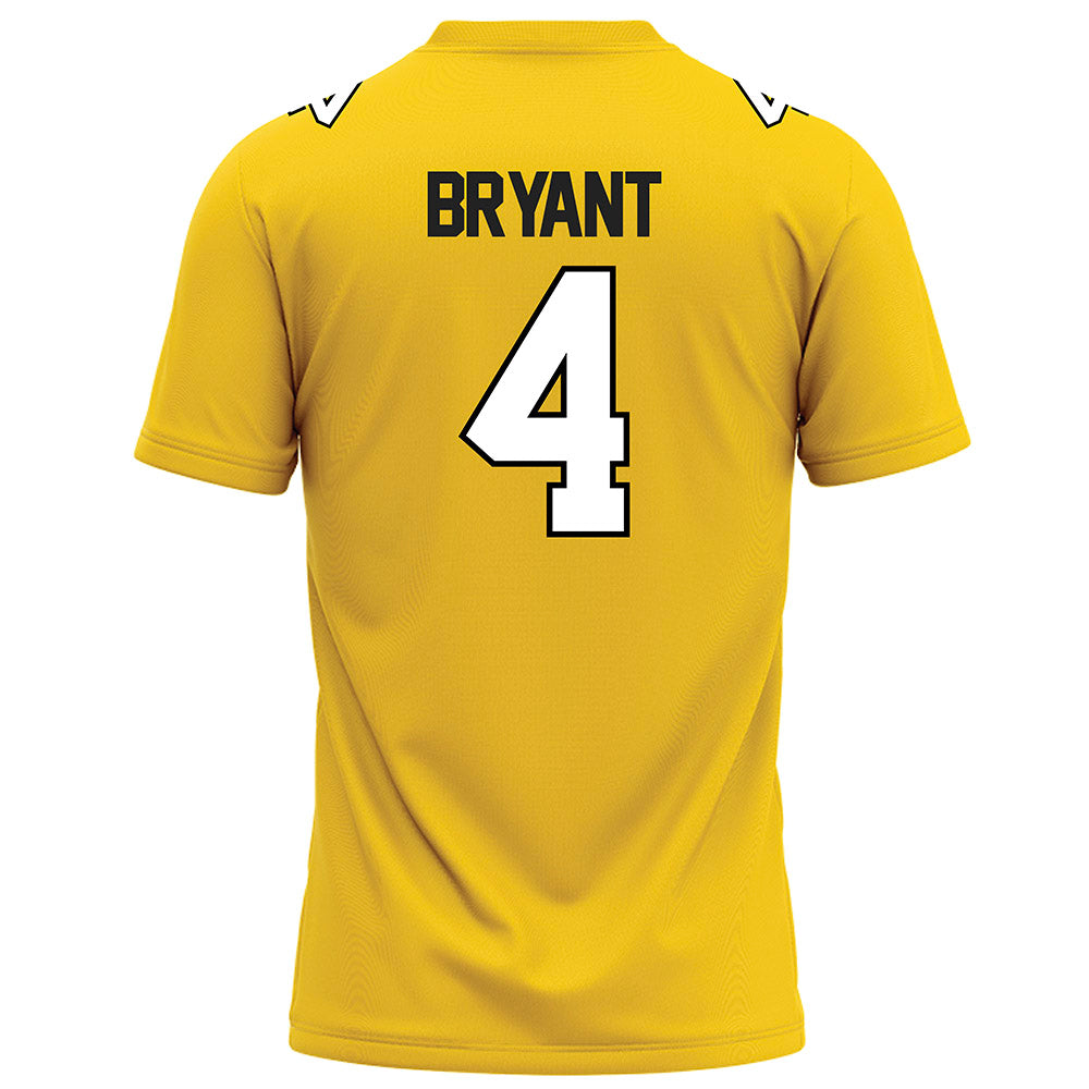 Centre College - NCAA Football : Ej Bryant - Gold Soccer Jersey