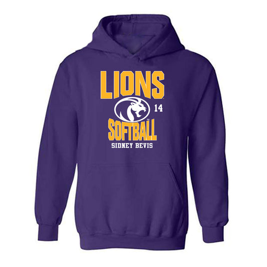 North Alabama - NCAA Softball : Sidney Bevis - Hooded Sweatshirt Classic Fashion Shersey