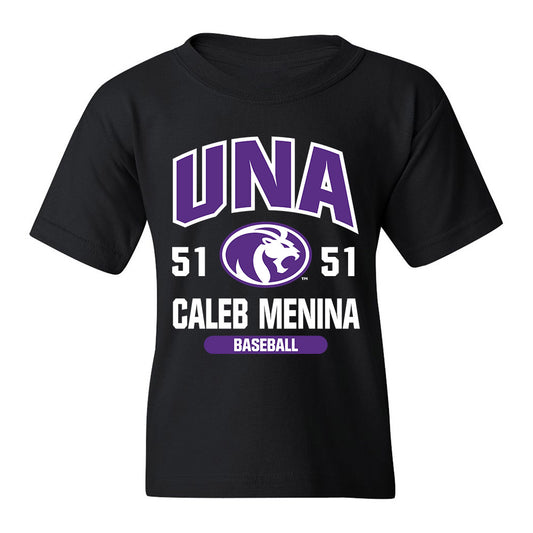 North Alabama - NCAA Baseball : Caleb Menina - Youth T-Shirt Classic Fashion Shersey