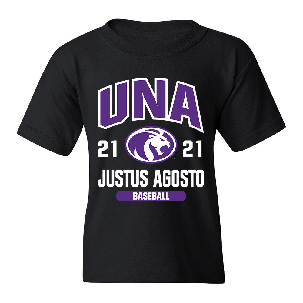 North Alabama - NCAA Baseball : Justus Agosto - Youth T-Shirt Classic Fashion Shersey