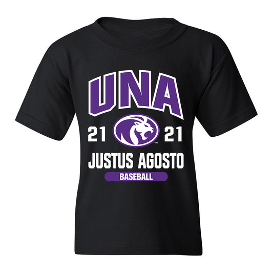 North Alabama - NCAA Baseball : Justus Agosto - Youth T-Shirt Classic Fashion Shersey