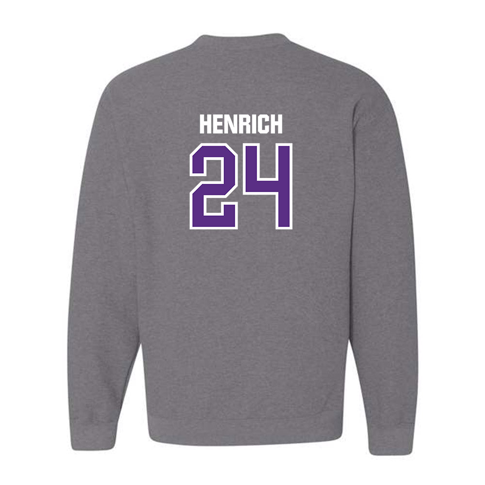 North Alabama - NCAA Baseball : Kevin Henrich - Crewneck Sweatshirt Classic Shersey
