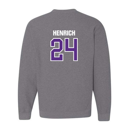 North Alabama - NCAA Baseball : Kevin Henrich - Crewneck Sweatshirt Classic Shersey
