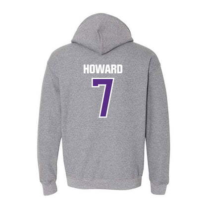 North Alabama - NCAA Baseball : Carson Howard - Hooded Sweatshirt Classic Shersey