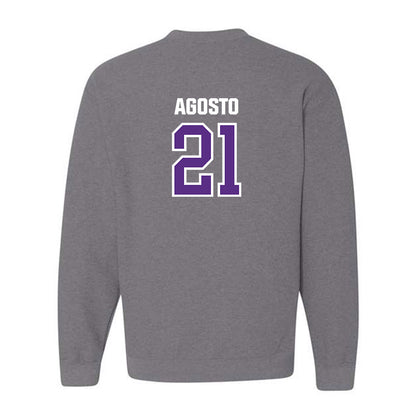 North Alabama - NCAA Baseball : Justus Agosto - Crewneck Sweatshirt Classic Shersey