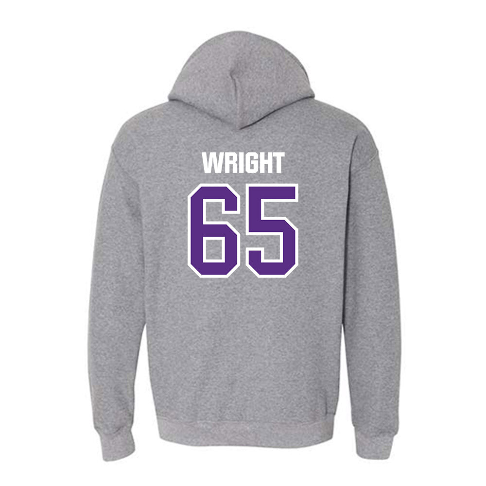 North Alabama - NCAA Football : Collin Wright - Hooded Sweatshirt Classic Shersey