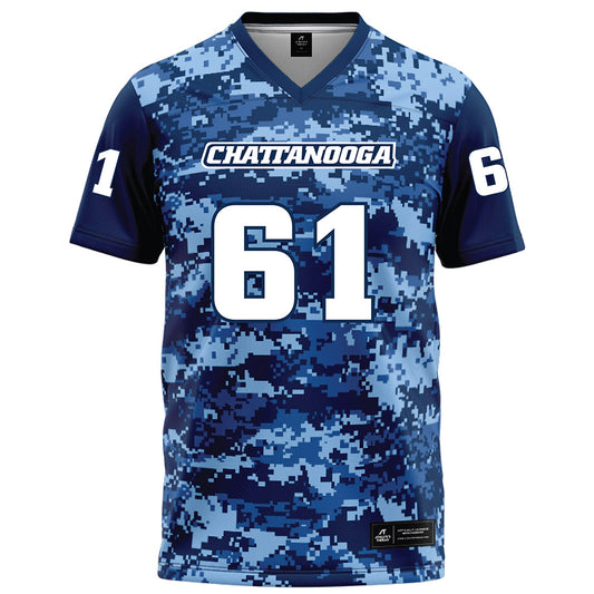 UTC - NCAA Football : Peter Sesterhenn - Football Jersey Navy Blue Camo