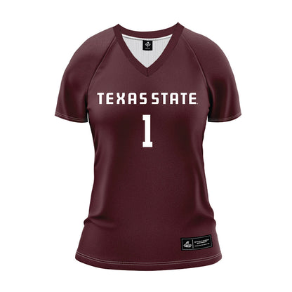 Texas State - NCAA Women's Volleyball : AllyAdair - Volleyball Jersey Volleyball Jersey