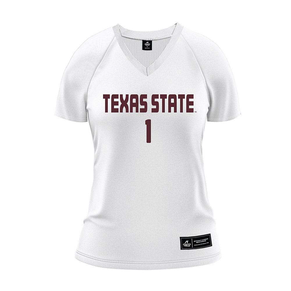 Texas State - NCAA Women's Volleyball : AllyAdair - Volleyball Jersey Volleyball Jersey