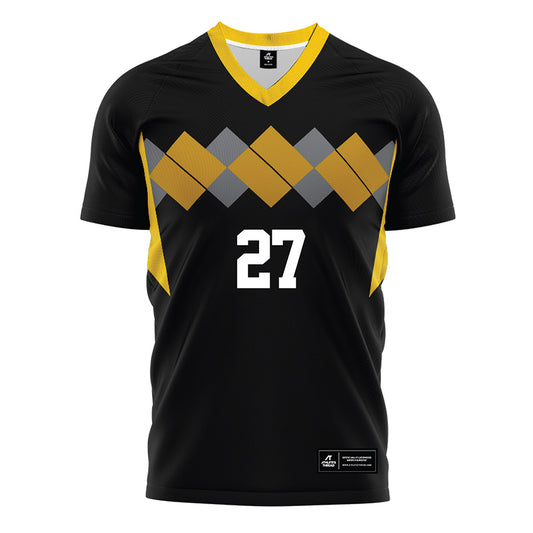 Centre College - NCAA Soccer : Austin Gentile - Black Soccer Jersey