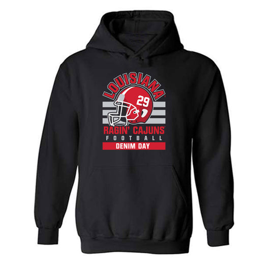 Louisiana - NCAA Football : Denim Day - Hooded Sweatshirt Classic Fashion Shersey