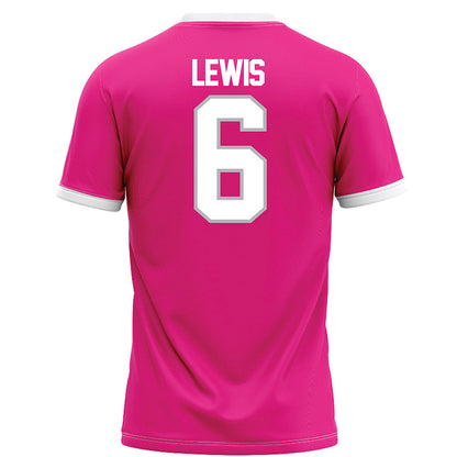 Troy - NCAA Football : Chris Lewis - Pink Fashion Jersey