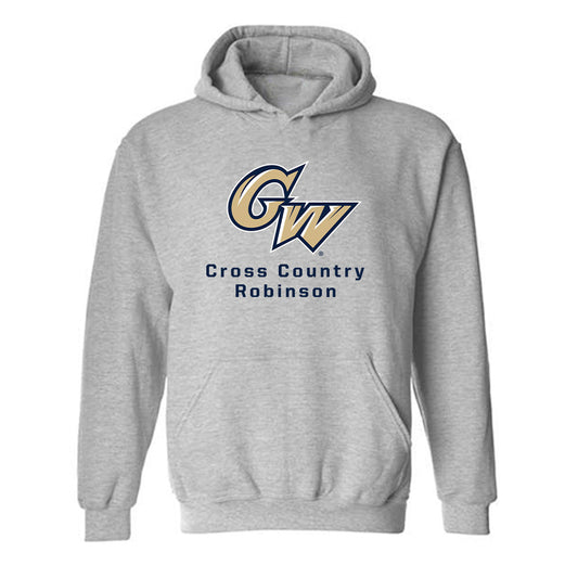 GWU - NCAA Women's Cross Country : Ashley Robinson - Hooded Sweatshirt Classic Fashion Shersey
