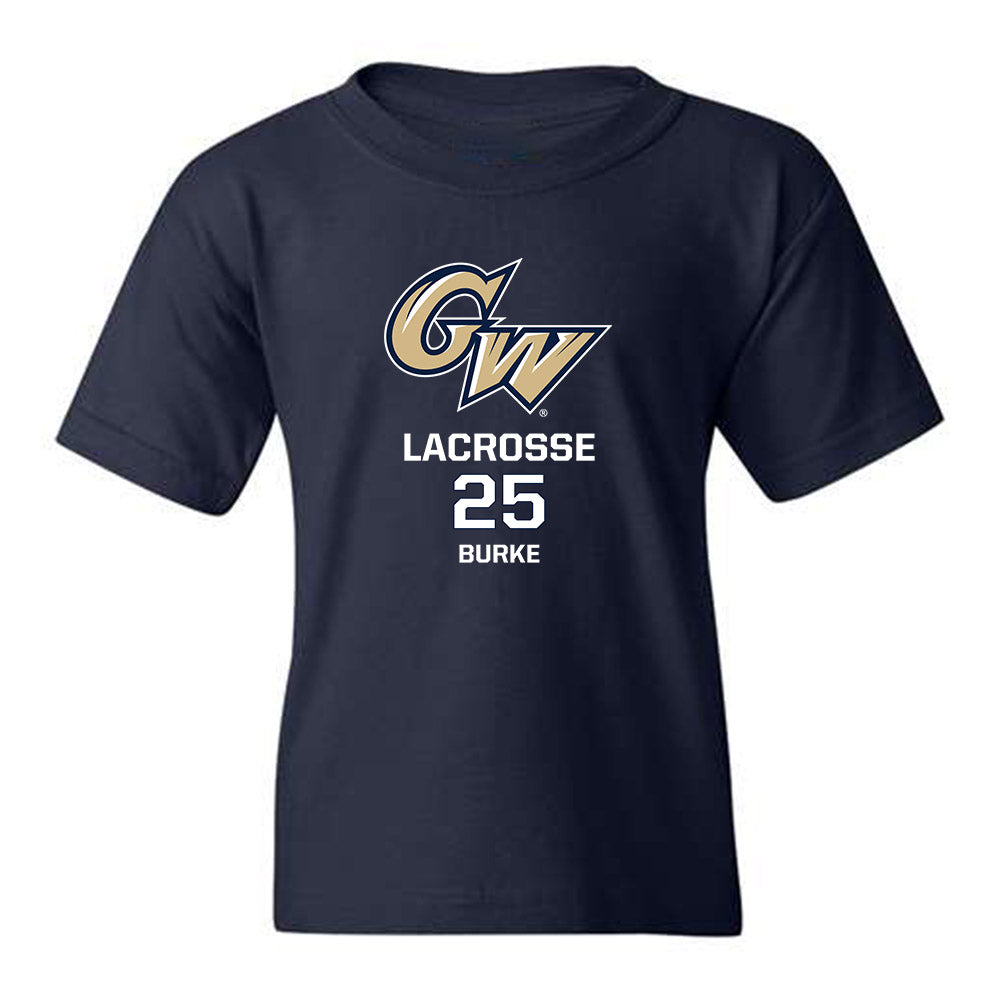 GWU - NCAA Women's Lacrosse : Gracie Burke - Youth T-Shirt Classic Fashion Shersey